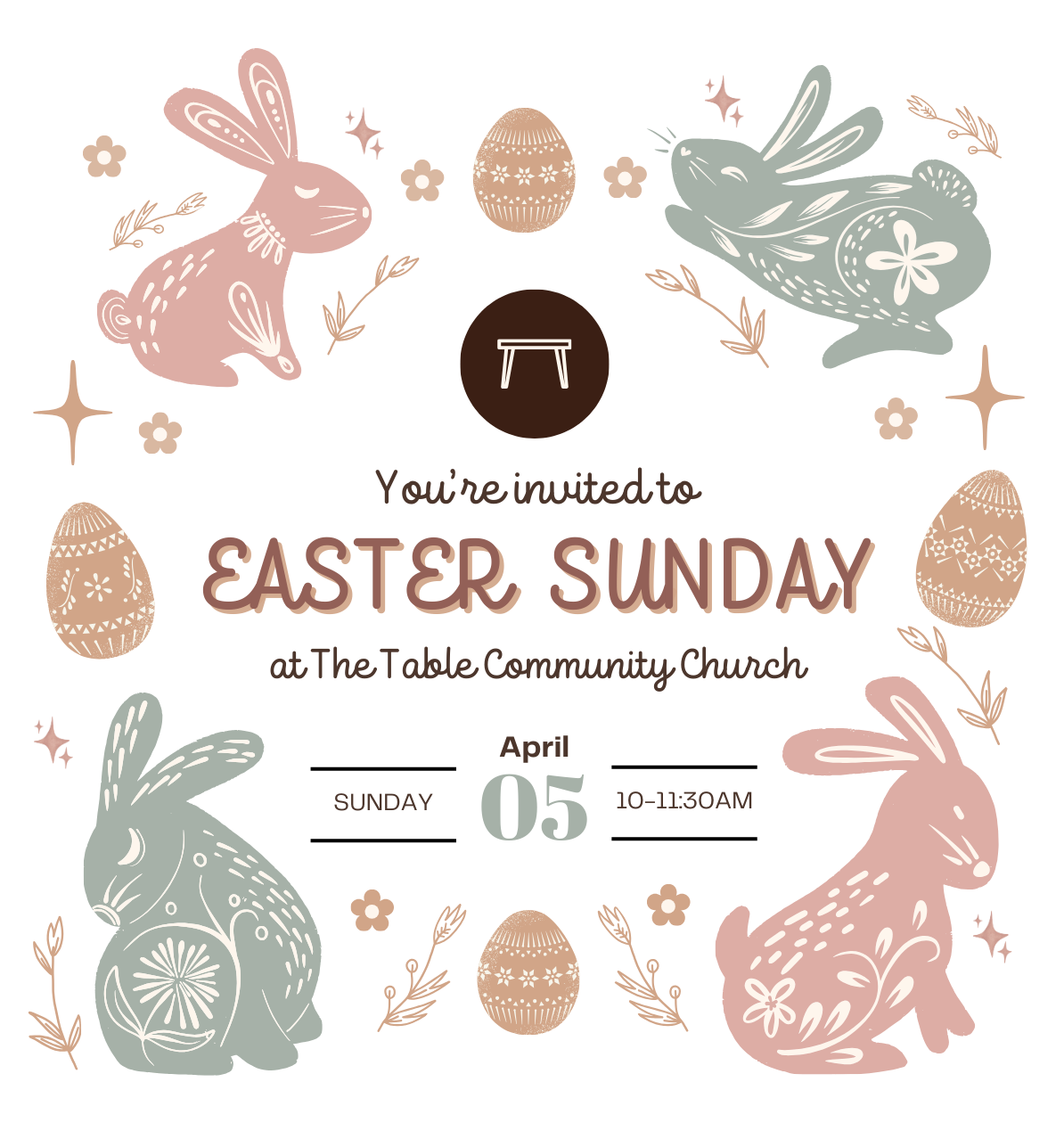 web easter sunday the table community church